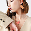 2Pcs 2 Style Acrylic Earring Handwork Template DIY-WH0572-003-6