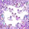 UV Plating Transparent Acrylic Beads MACR-F083-11B-1