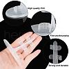 Transparent Plastic Doll Standing Bracket AJEW-WH0312-71-3