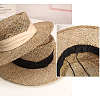 BENECREAT 12Pcs 2 Colors Polyester & Cotton Adjustable Hat Drawstring Sweatband DIY-BC0008-97-4