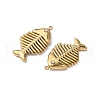 304 Stainless Steel Rhinestone Pendants STAS-V015-02G-2