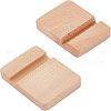 Fingerinspire Natural Wood Mobile Phone Holders AJEW-FG0001-39-1