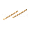 Ion Plating(IP) 304 Stainless Steel Connector Charms STAS-Q323-06C-G-2