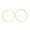 304 Stainless Steel Hoop Earrings EJEW-S250-01A-G-4