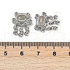 Natural Gold Rutilated Quartz Pendants G-C172-12P-3