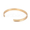 Long-Lasting Plated Brass Cuff Bangles BJEW-E370-04G-4