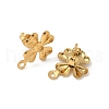 304 Stainless Steel Stud Earring Finding STAS-V015-28G-1