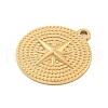 304 Stainless Steel Pendants STAS-L080-016G-2