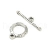 Tibetan Style Alloy Toggle Clasps LF0322Y-NF-2