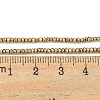 Electroplated Synthetic Non-Magnetic Hematite Beads Strands G-C136-K01-01-4