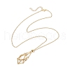 304 Stainless Steel Macrame Pouch Empty Stone Holder Necklace Making NJEW-JN05237-02-5