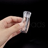 Transparent Plastic Cosmetics Cream Jar DIY-BC0011-07-4