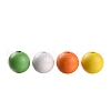 160Pcs 4 Colors Farmhouse Country and Rustic Style Painted Natural Wood Beads WOOD-LS0001-01K-2