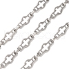 304 Stainless Steel Hollow Cross Link Chains CHS-S012-14P-1