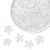 Flower Acrylic Beads TACR-YW0001-17-6