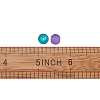 Transparent Frosted Glass Beads FGLA-TA0001-01-8mm-7