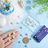 30Pcs 2 Colors Natural Cultured Freshwater Pearl Potato Connector Charms PALLOY-SC00012-3
