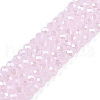 Electroplate Glass Beads Strands EGLA-A044-J3mm-A02-1