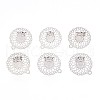 Non-Tarnish 304 Stainless Steel Stud Earring Findings STAS-S079-32B-3