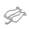 304 Stainless Steel Pendants STAS-Z109-09P-2