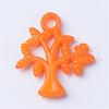 Opaque Acrylic Pendants SACR-S202-22-2