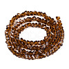 Transparent Glass Beads Strands GLAA-N018-4mm-01-2