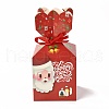 Christmas Theme Paper Fold Gift Boxes CON-G012-03B-1