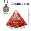 Resin Orgonite Pyramid Ornaments JX355A-2