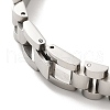 304 Stainless Steel Bracelets BJEW-I129-I-P-3