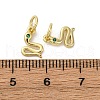 Brass Micro Pave Cubic Zirconia Pendants KK-P308-22G-3