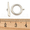 Brass Toggle Clasps KK-A223-27P-6
