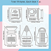 Graduation Theme Carbon Steel Cutting Dies Stencils DIY-WH0309-1770-6