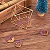 Fashewelry 30Pcs 15 Style Transparent Resin & Walnut Wood Pendants RESI-FW0001-03-14
