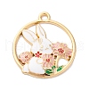 Alloy Enamel Pendants FIND-M060-25A-G02-1