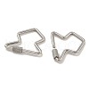 Non-Tarnish 304 Stainless Steel Screw Carabiner Lock Charms STAS-C092-04C-P-2