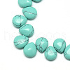 Dyed Synthetic Turquoise Gemstone Beads Strands G-T005-10-1