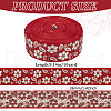 FINGERINSPIRE 10 Yards Ethnic Style Embroidery Polyester Ribbons OCOR-FG0002-24A-2