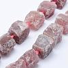 Natural Strawberry Quartz Beads Strands G-K203-66-1