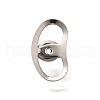 Ion Plating(IP) 304 Stainless Steel Earplug Accessories STAS-D288-07P-2
