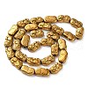 Electroplated Synthetic Non-magnetic Hematite Beads Strands G-F767-03B-2