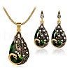 Alloy Rhinestone Jewelry Sets FS-WG746AE-02-1