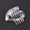 Heart Plastic Claw Hair Clips PHAR-F015-02B-3