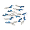 Alloy Rhinestone Pendants PALLOY-M206-24P-4