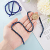 GOMAKERER 2 Strands Natural Lapis Lazuli Beads Strands G-GO0001-59-5