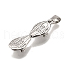 304 Stainless Steel Pendants STAS-B086-03P-2
