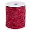   1 Roll 100 Yards Round Nylon Braided Thread NWIR-PH0002-22A-1