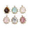 Natural Mixed Stone Faceted Pendants G-K347-06G-1
