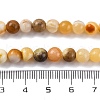 Natural Yellow Jade Beads Strands G-F591-17-6MM-6