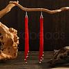 Bohemian Style Handmade Glass Seed Beads Tassel Dangle Earrings HT0736-3-1