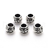 Tibetan Style Alloy European Beads TIBE-N006-109AS-LF-1